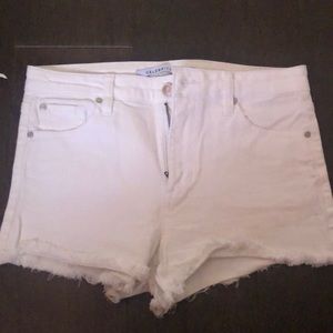 White Shorts